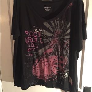 Lane Bryant T-shirt rock n roll